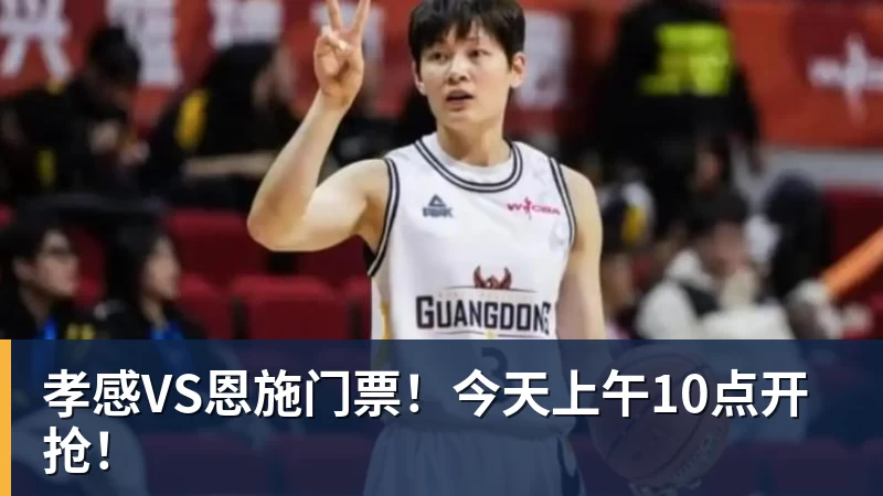 尊龙凯时孝感VS恩施门票！今天上午10点开抢！